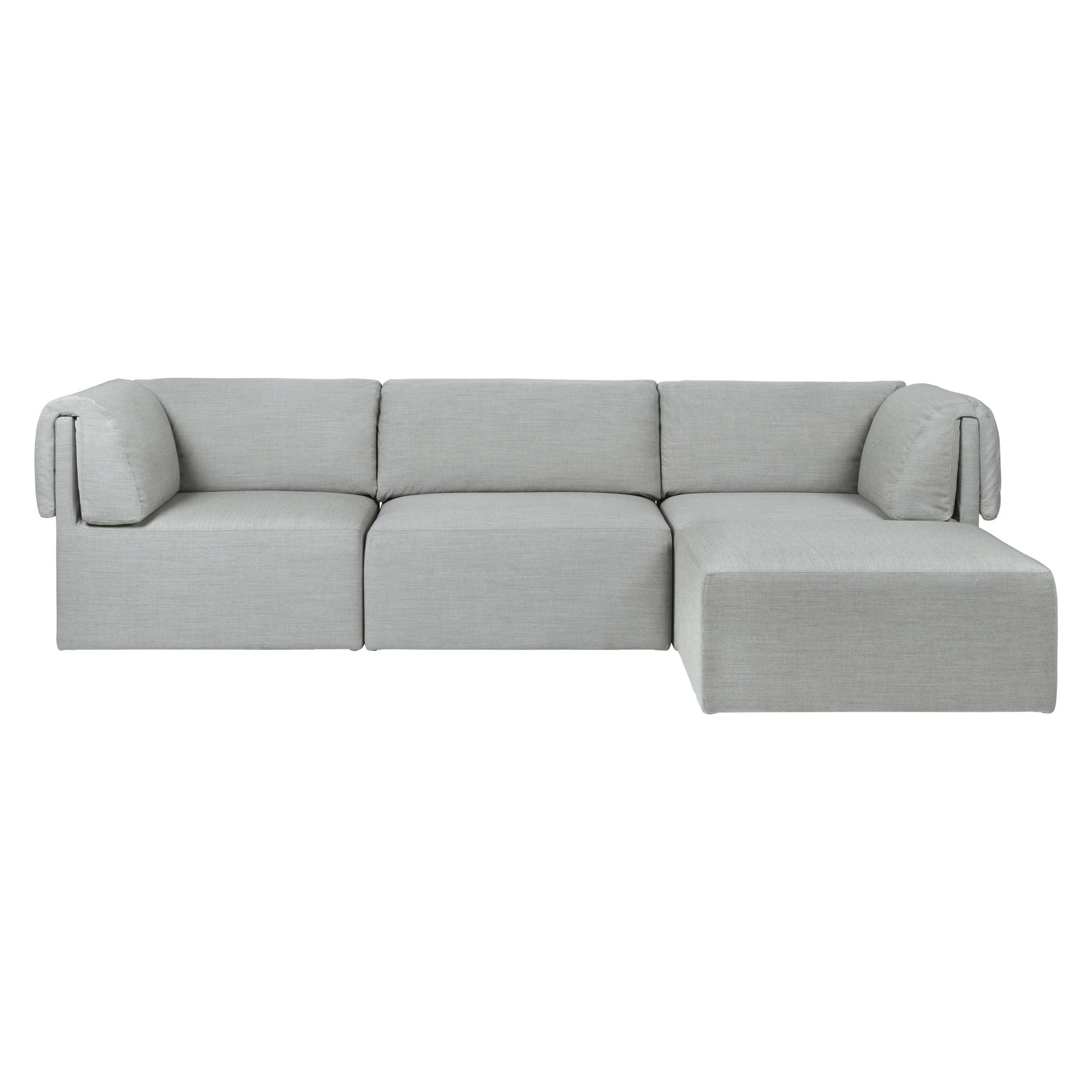 Wonder Sofa: 3 Seater with Chaise Lounge + Fixed Cover
