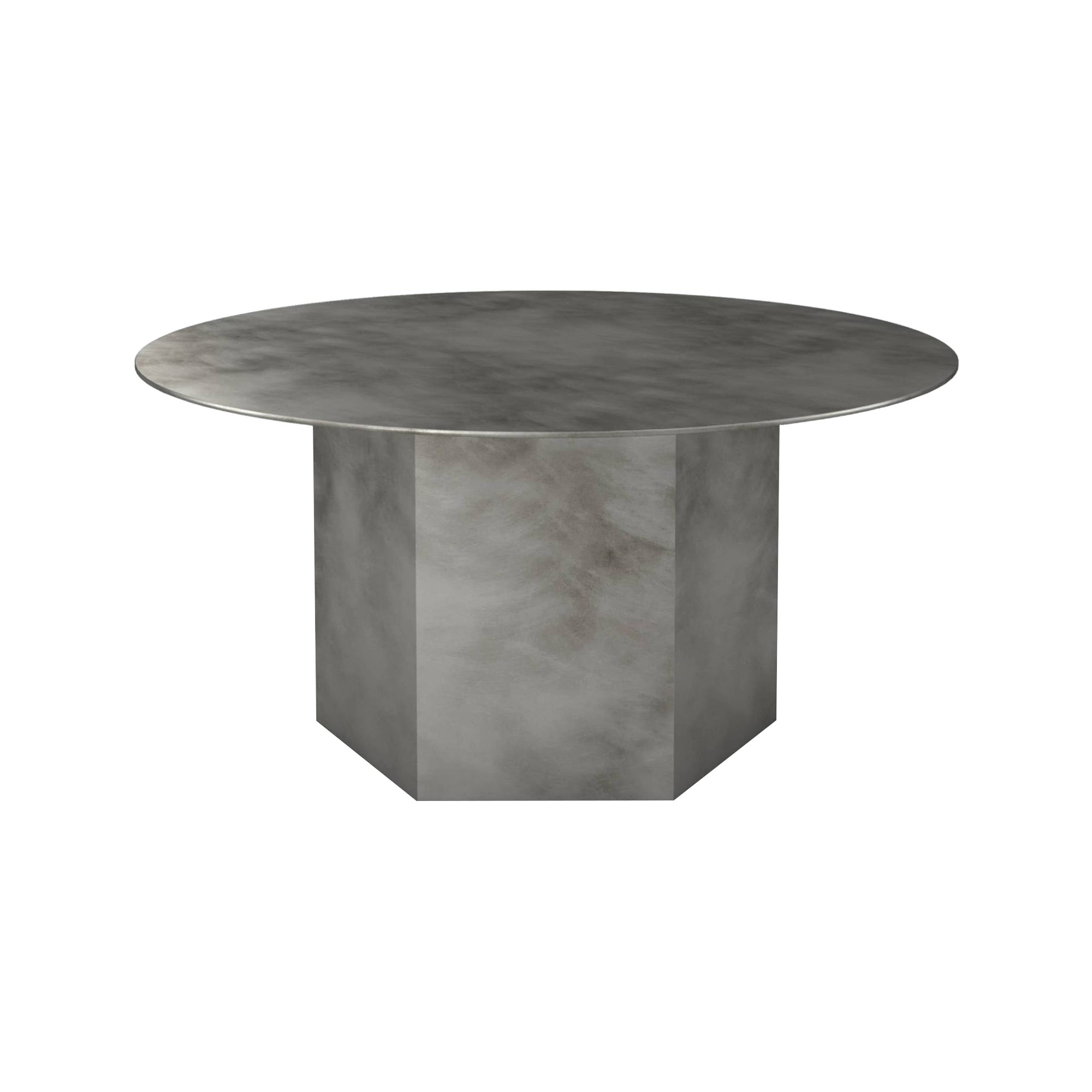 Epic Round Coffee Table: Steel + Medium - 31.5
