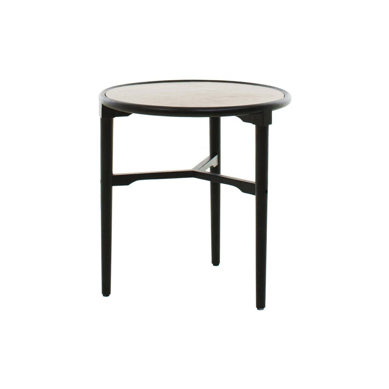 Laval Side Table: Black Oak