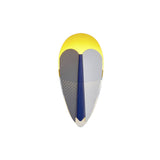 Sorcier Wall Light: Grey + Yellow + Blue