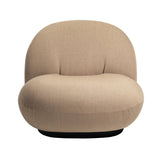 Pacha Lounge Chair: Black Semi Matt