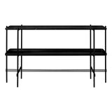 TS Console: With Tray + Black Marquina Marble