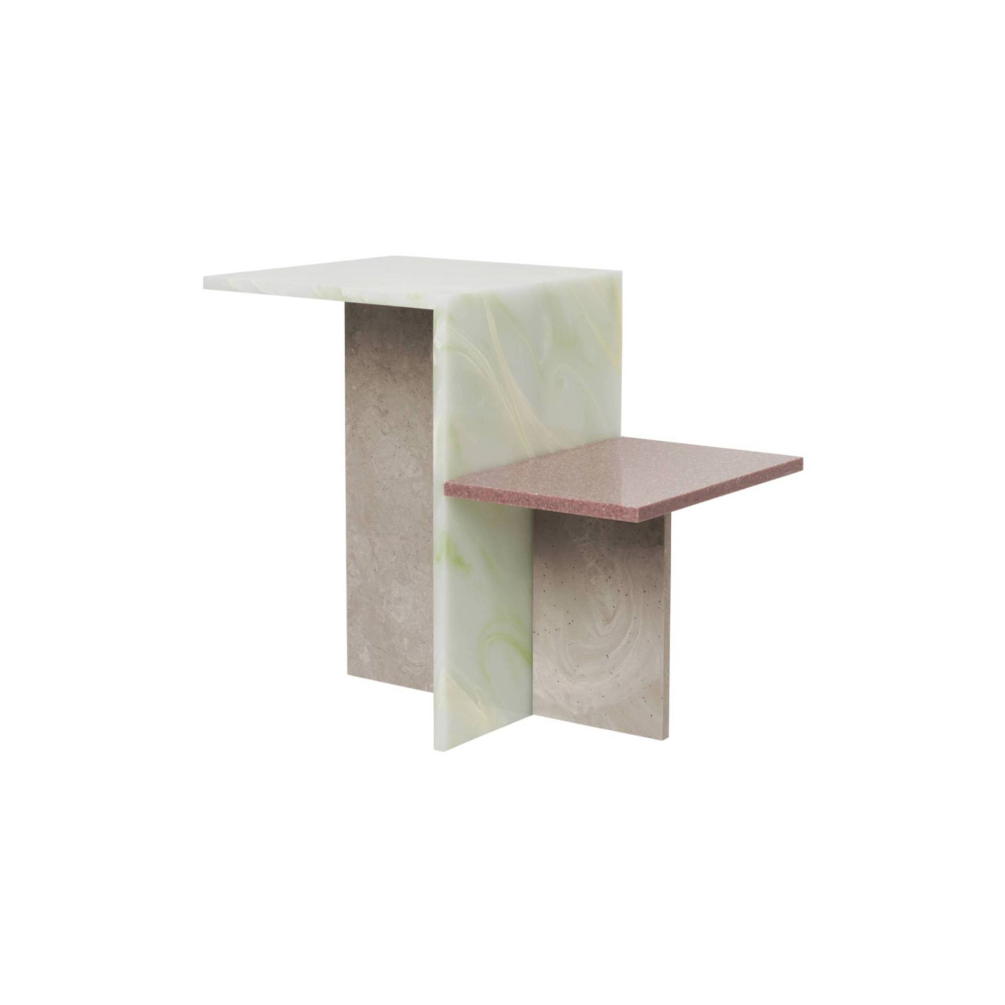 Distinct Side Table: Multi