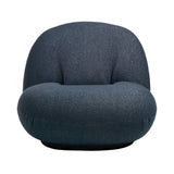 Pacha Lounge Chair: Black Semi Matt