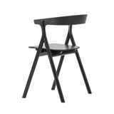 Yksi Chair: Black Lacquered Oak