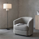 Covent Lounge Chair: Upholstered