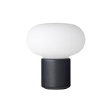 Karl-Johan Portable Table Lamp: Cold Black