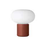 Karl-Johan Portable Table Lamp: Earth Red