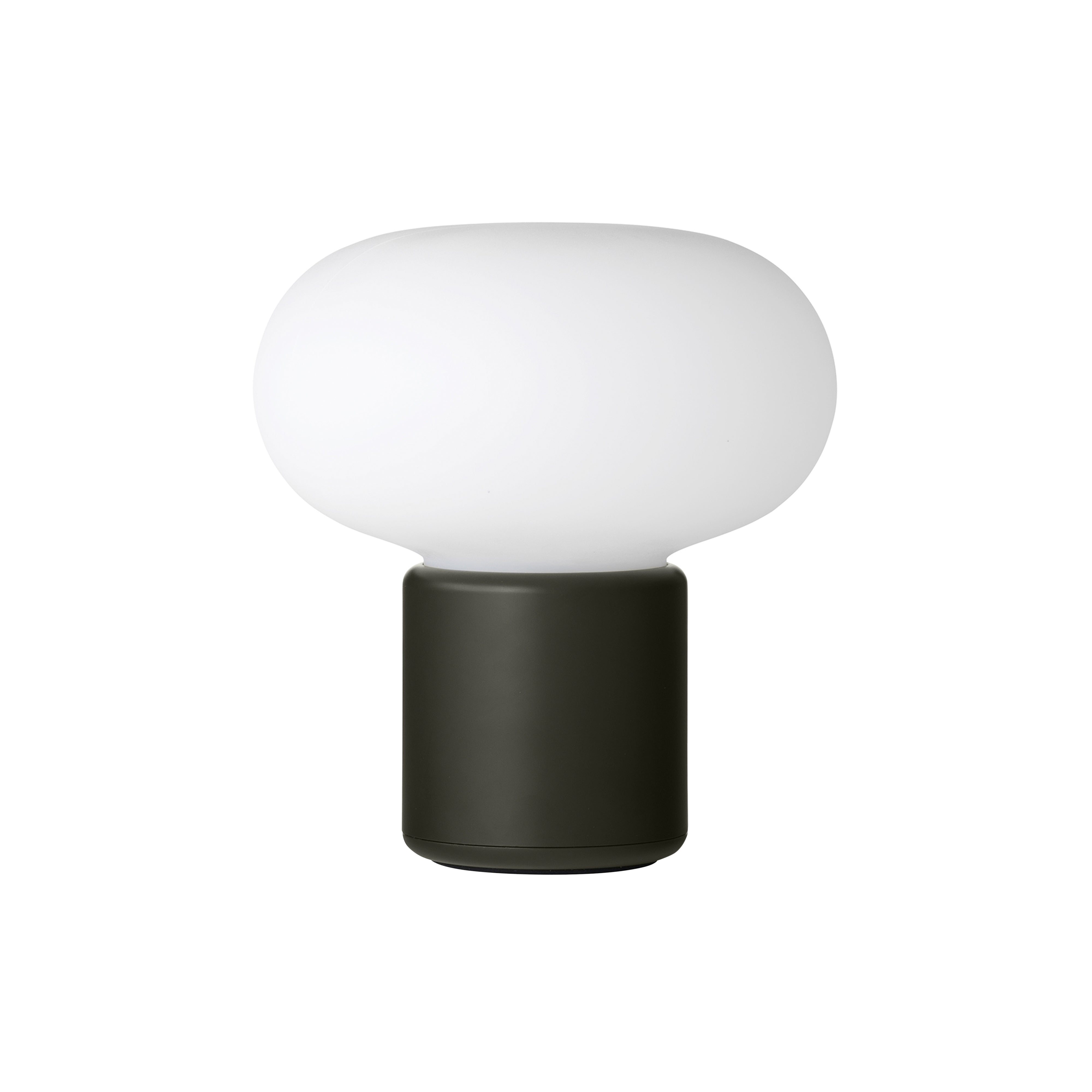 Karl-Johan Portable Table Lamp: Forest Green