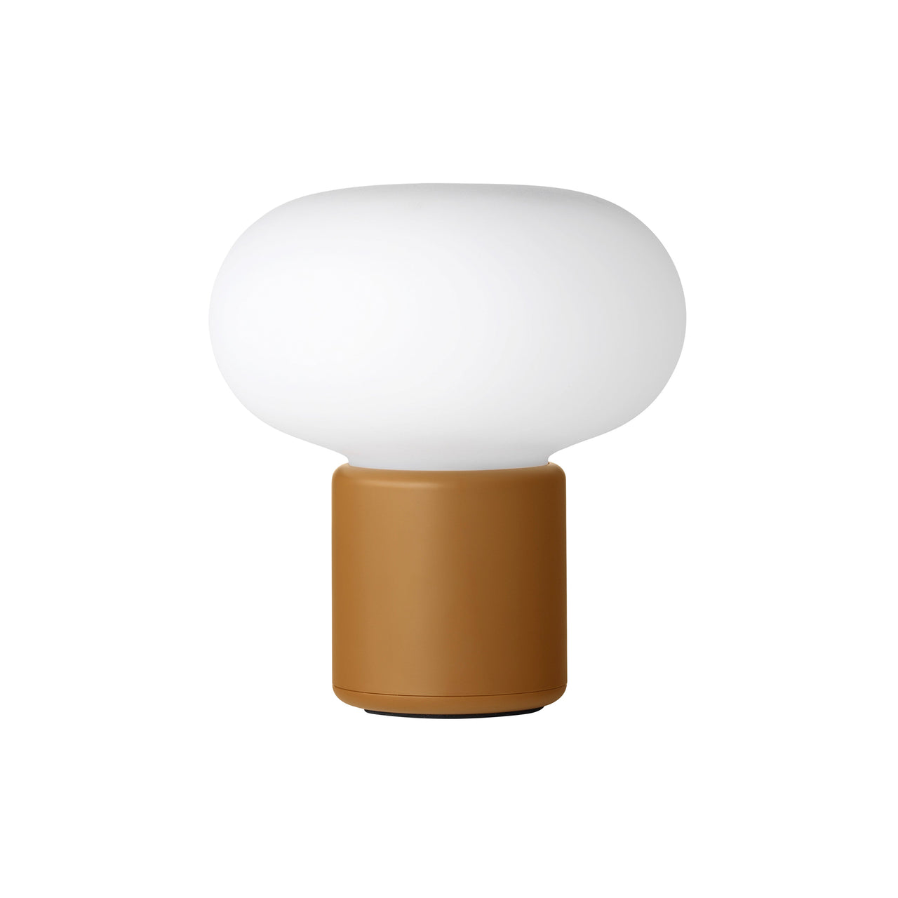 Karl-Johan Portable Table Lamp: Ochre Yellow