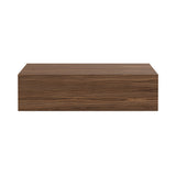 Mass Coffee Table High: Without Drawer + Walnut