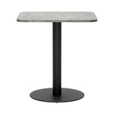 Florence Column Rectangular: Marble Top + Gris Du Marais Marble