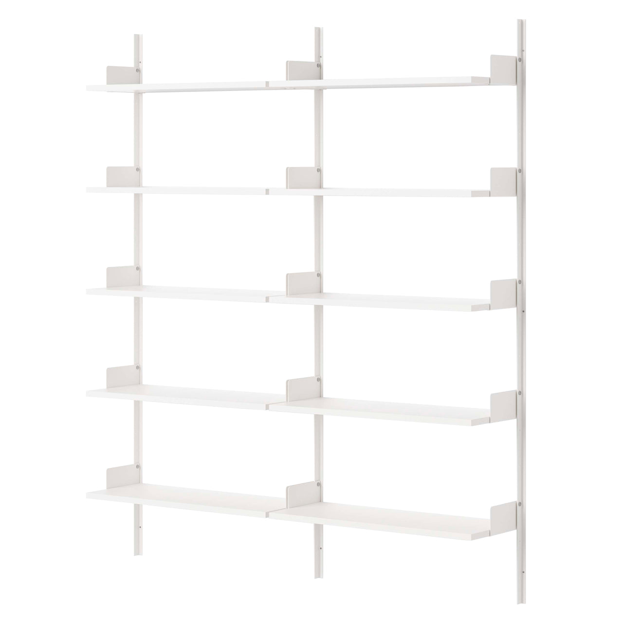 New Works Library Shelf: White