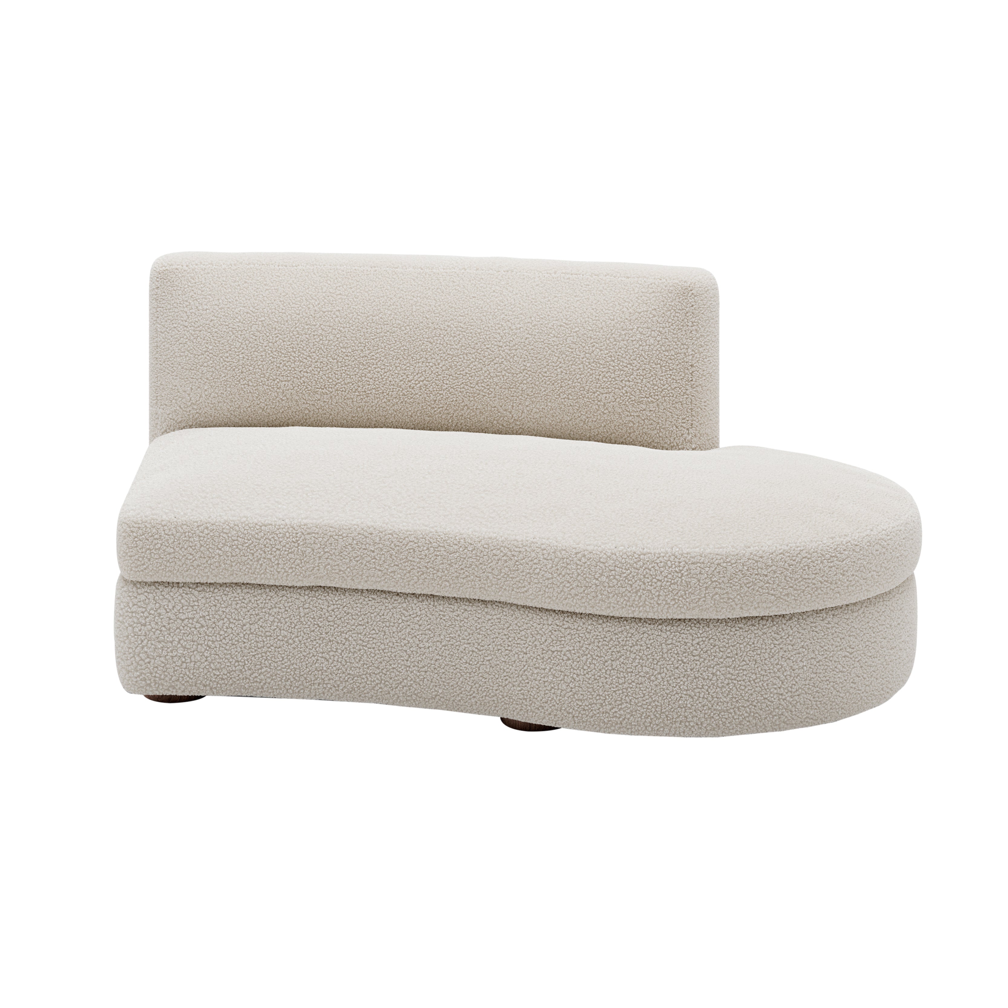 Coda Sofa Modules: Curved Open End Right
