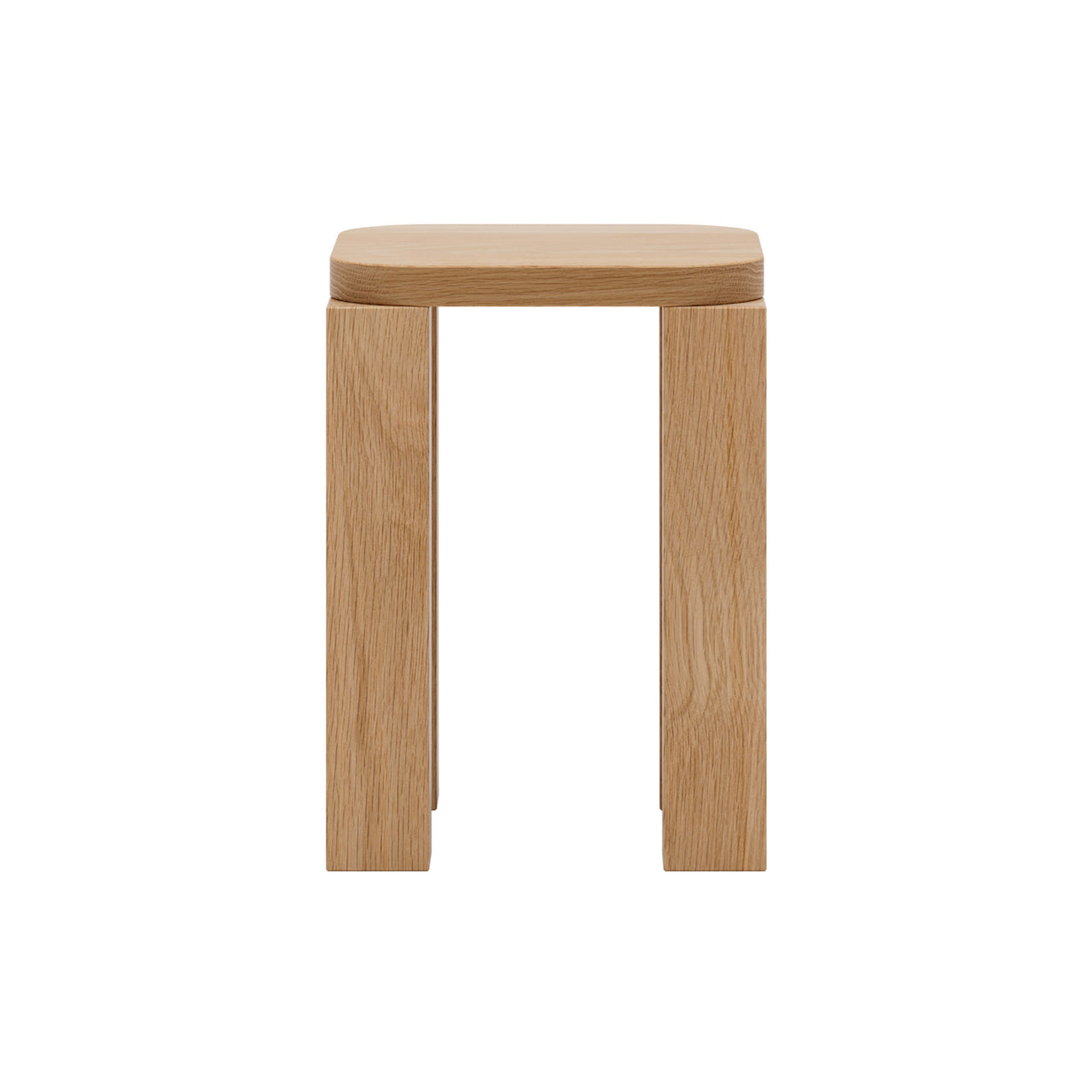 Atlas Stool: Natural Oak