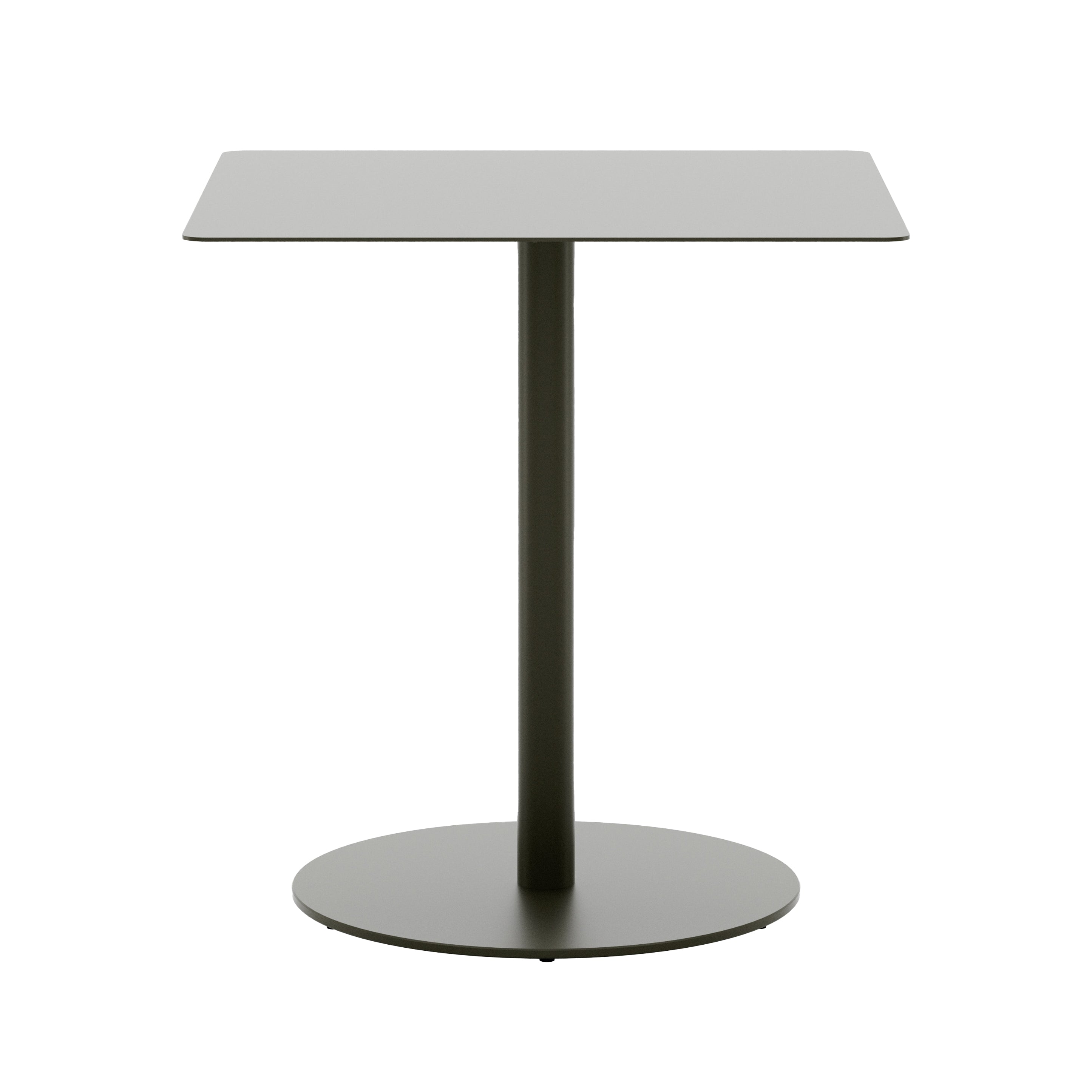 May Bistro Table: Square + Dark Green