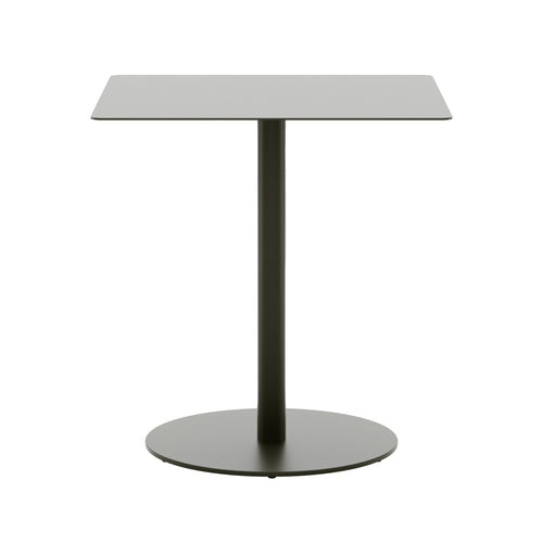 May Bistro Table: Square + Dark Green