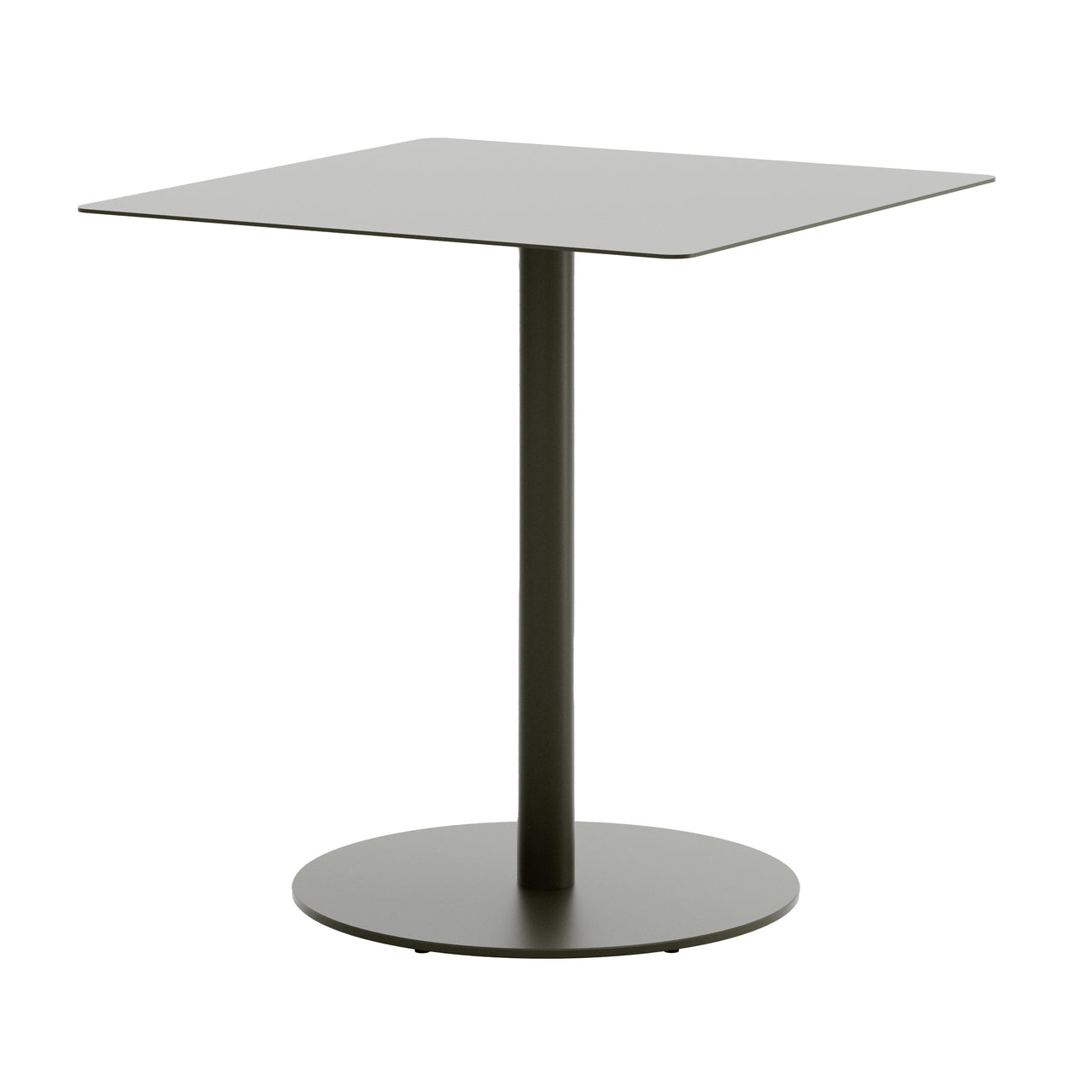 May Bistro Table: Square + Dark Green