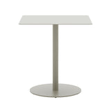 May Bistro Table: Square + Light Grey
