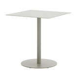 May Bistro Table: Square + Light Grey
