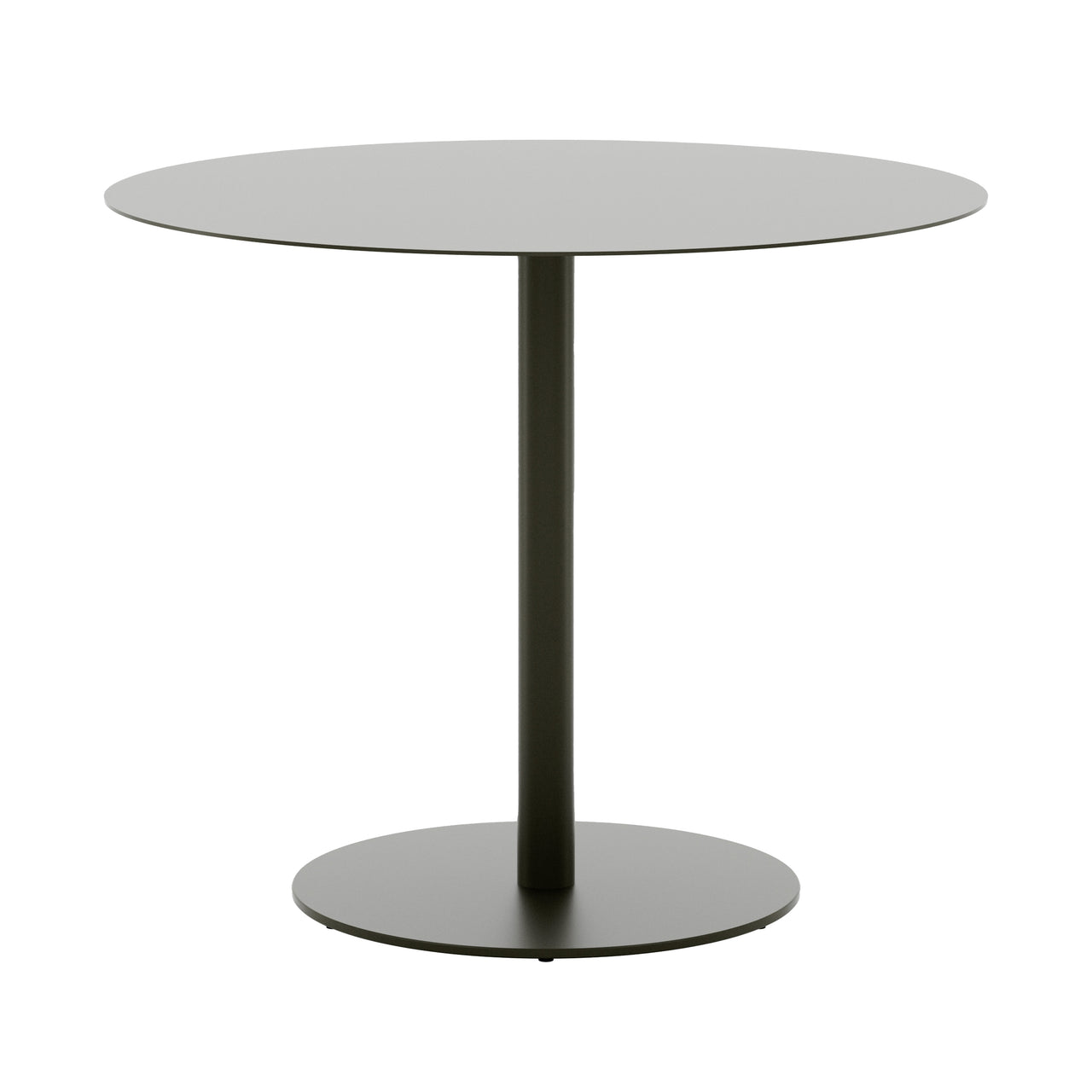 May Bistro Table: Round + Dark Green