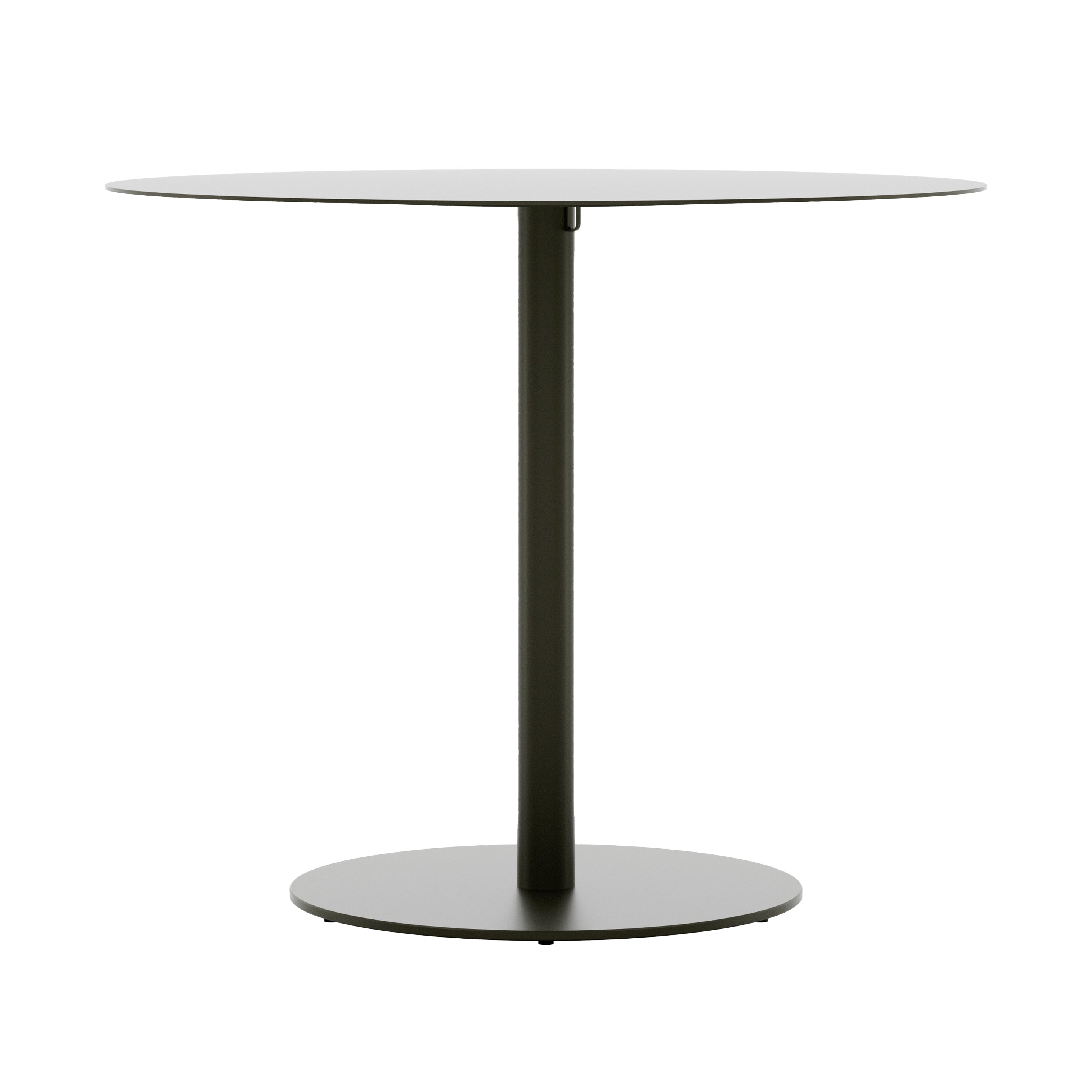 May Bistro Table: Round + Dark Green