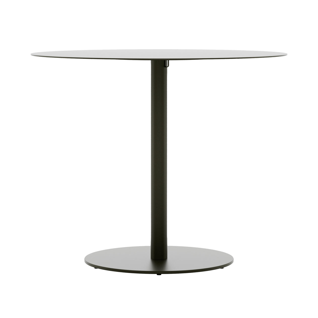 May Bistro Table: Round + Dark Green
