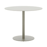 May Bistro Table: Round + Light Grey