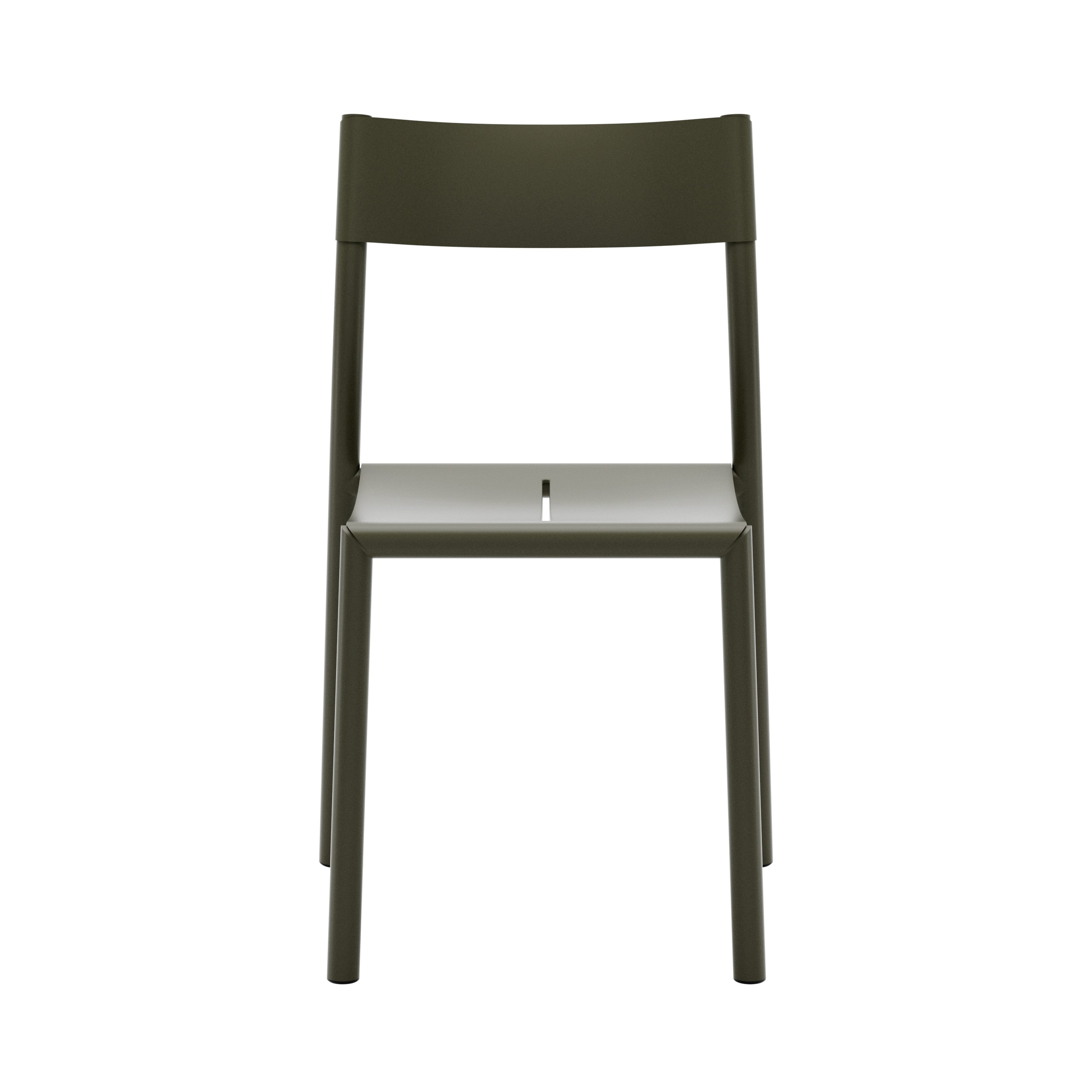 May Chair: Dark Green + Without Armrest