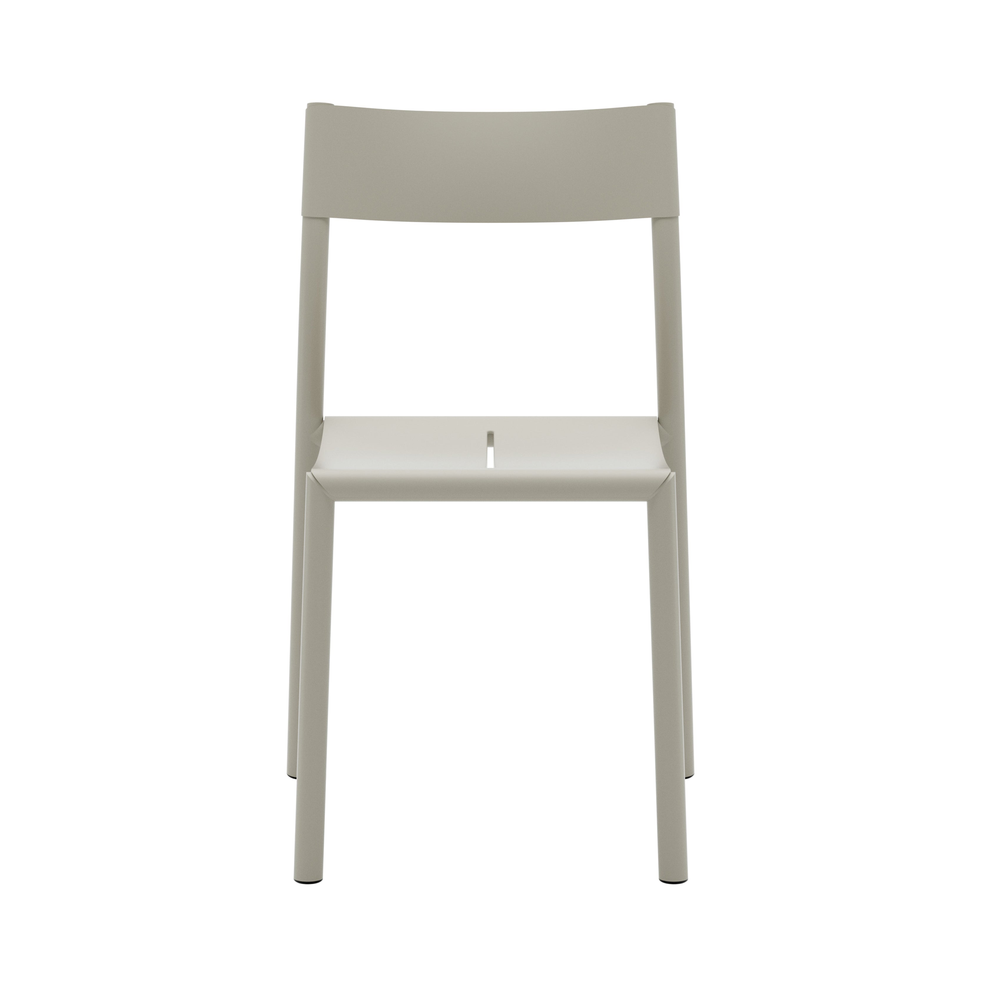 May Chair: Light Grey + Without Armrest