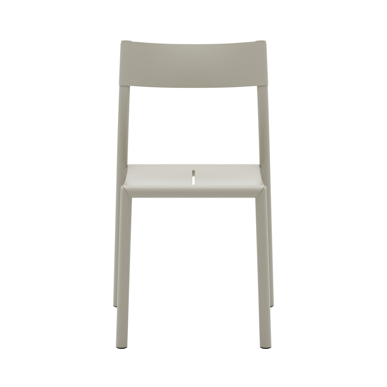 May Chair: Light Grey + Without Armrest