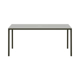 May Table: Rectangle + Dark Green