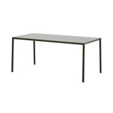 May Table: Rectangle + Dark Green