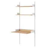 New Works Study Shelf: Oak + White