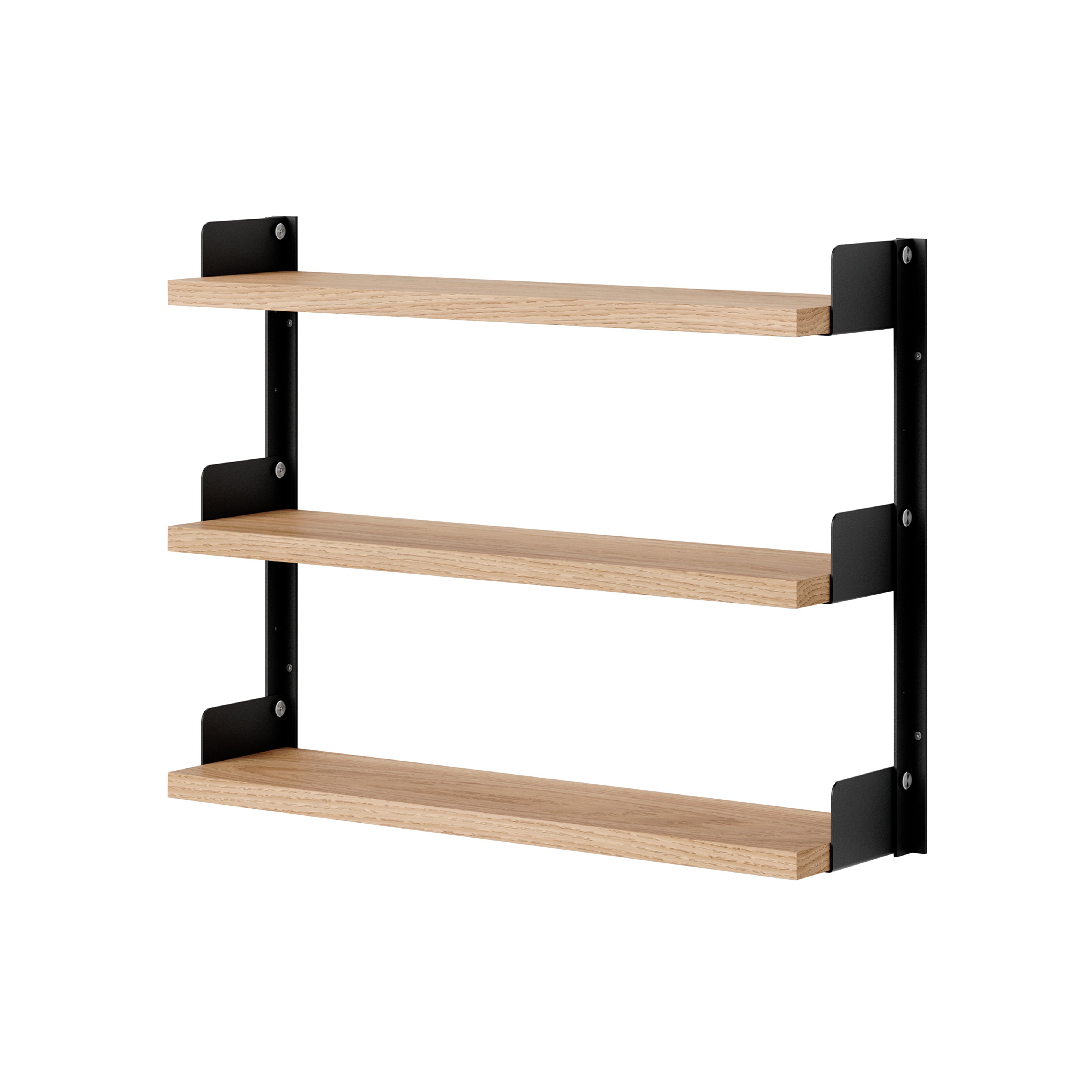 New Works Tea Shelf: Oak + Black