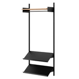 New Works Wardrobe Shelf: 1 + Oak + Black