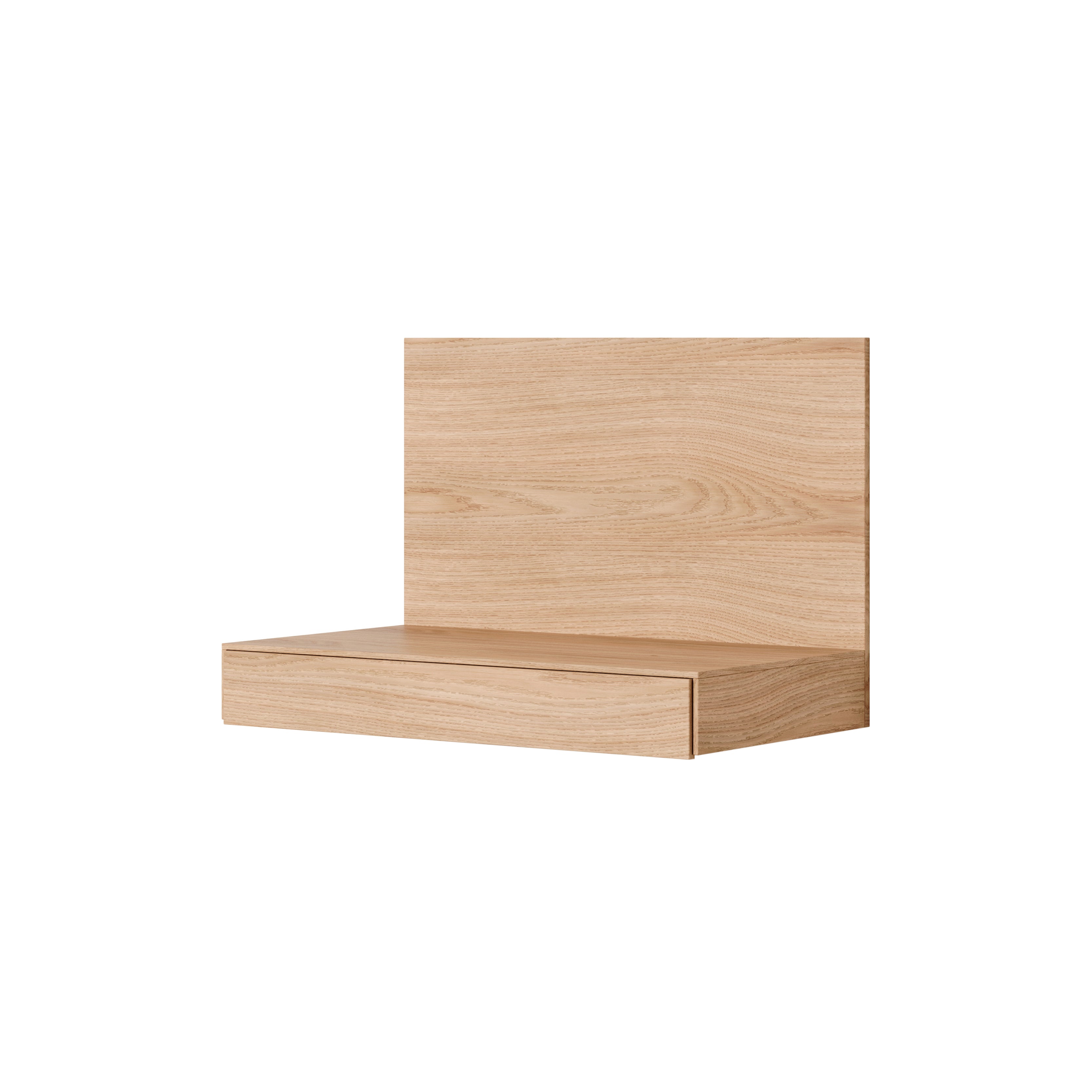 Tana Wall Mounted Desk: Oak