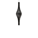 Nikau Full Pendant Light: Black + Black