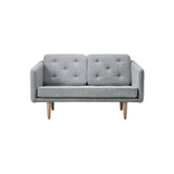 No. 1 Sofa: 2 Seater + Oiled Oak