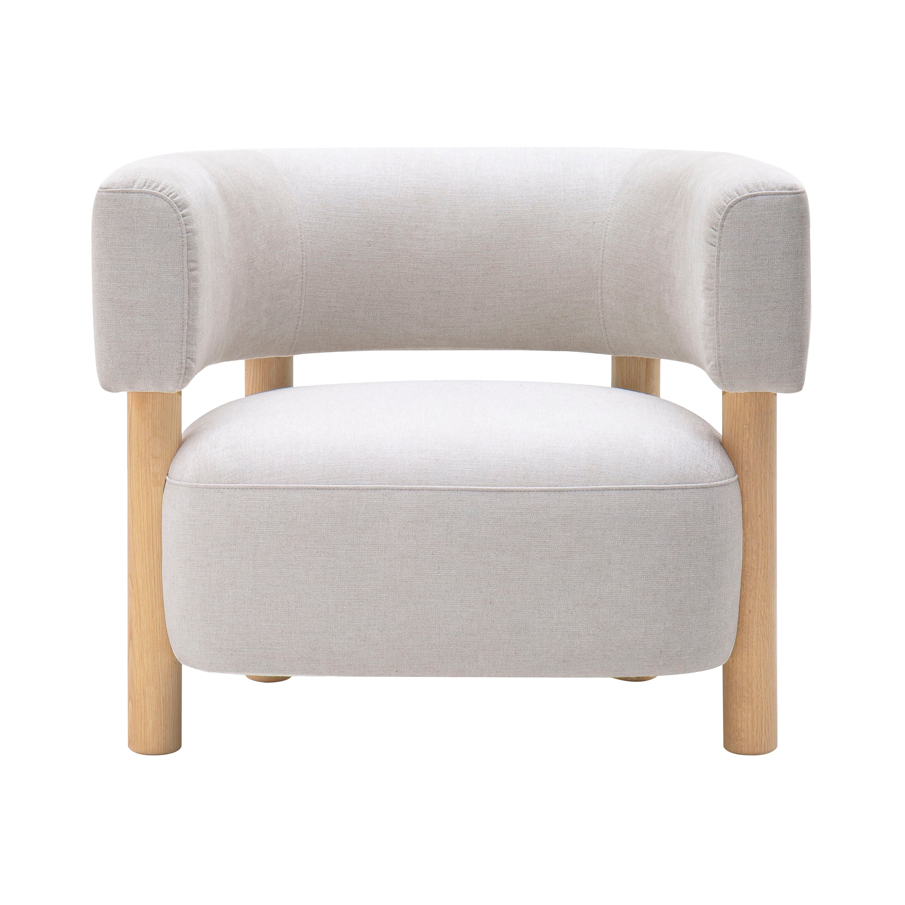 Notabene Shoe Store Lounge Chair N-S03: Pure Oak