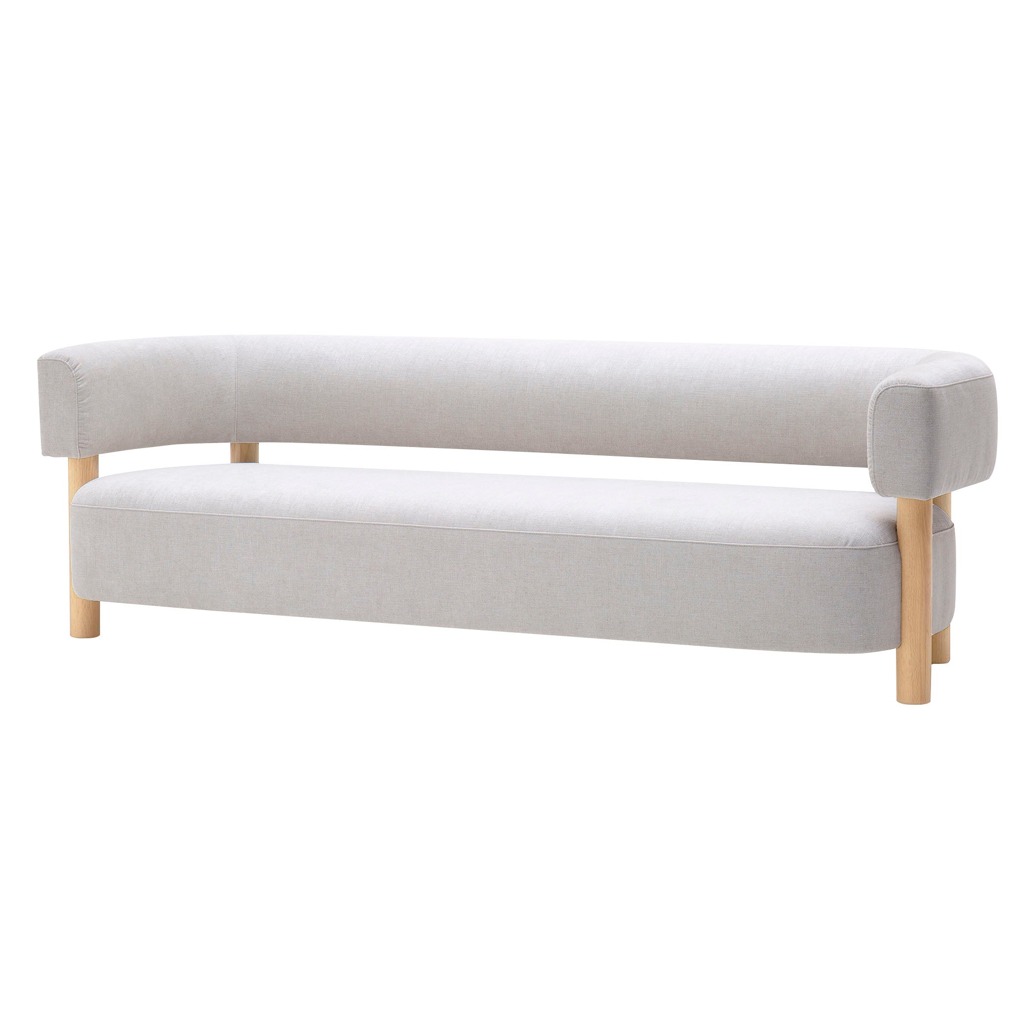 Notabene Shoe Store N-S03 Sofa: 2.5 Seater + Pure Oak