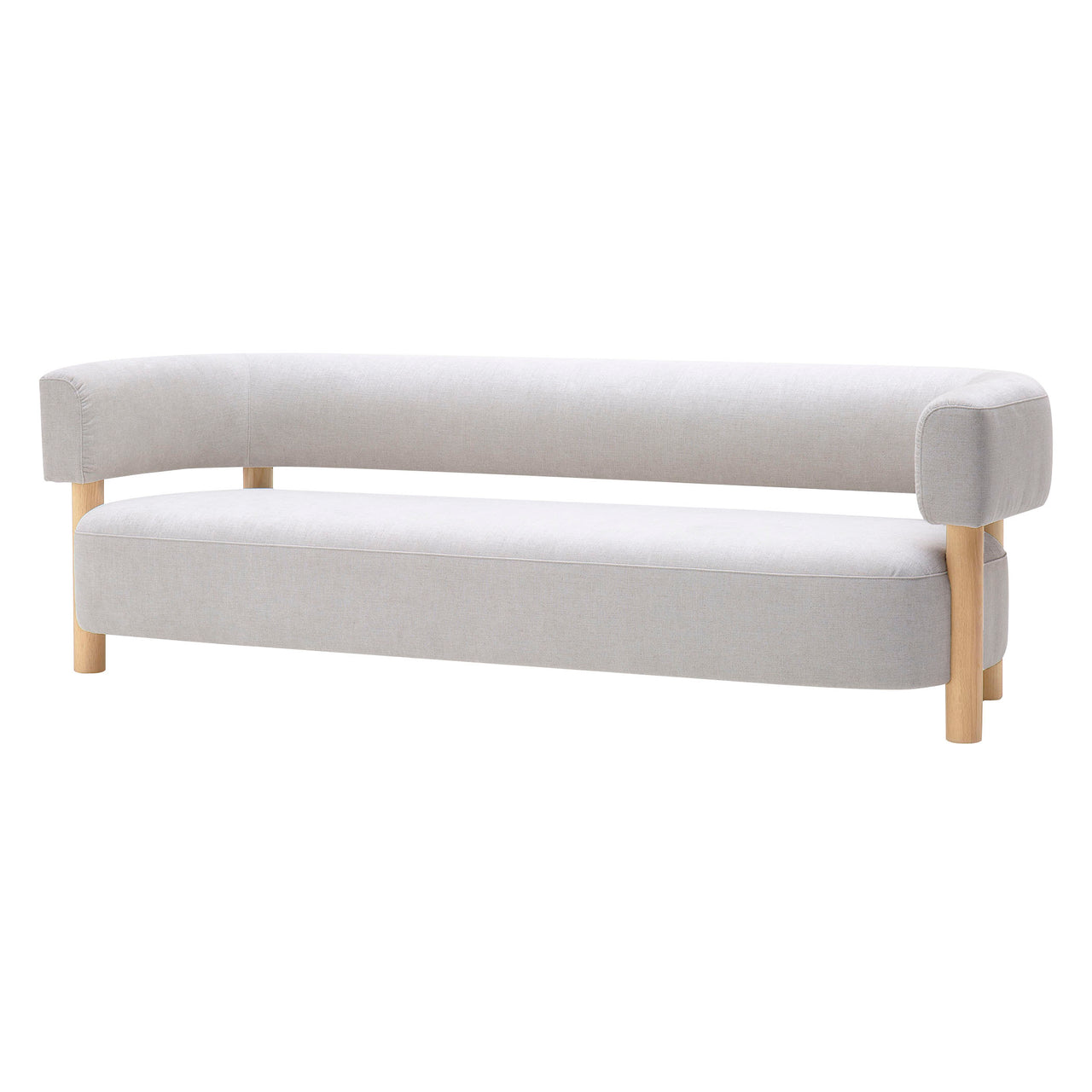 Notabene Shoe Store N-S03 Sofa: 2.5 Seater + Pure Oak