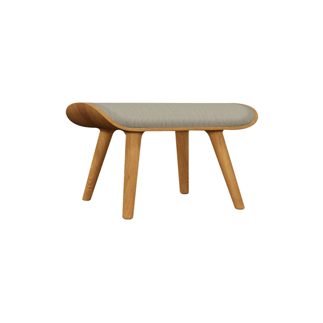 Nut Footstool: Natural Oil