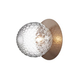 Liila 1 Large Wall/Ceiling Lamp: Set of 2 + Dark Bronze + Optic Clear