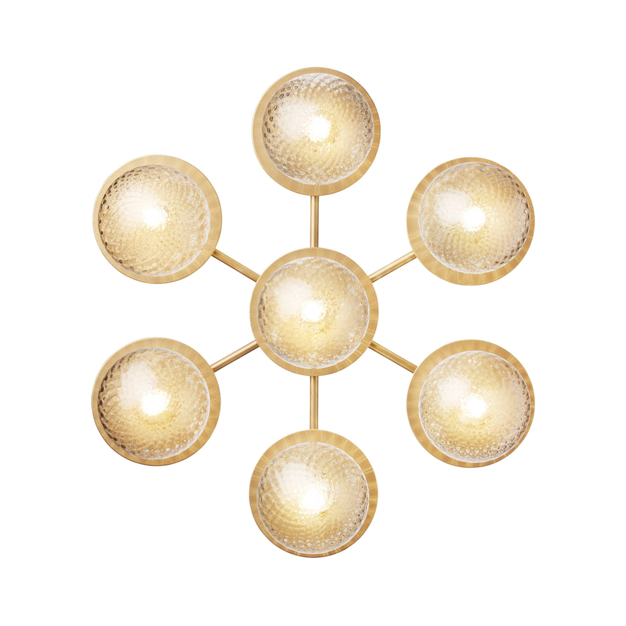 Liila Star Wall/Ceiling Lamp: Optic Clear