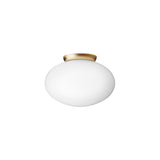 Rizzatto 301 Wall/Ceiling Light: Satin Brass