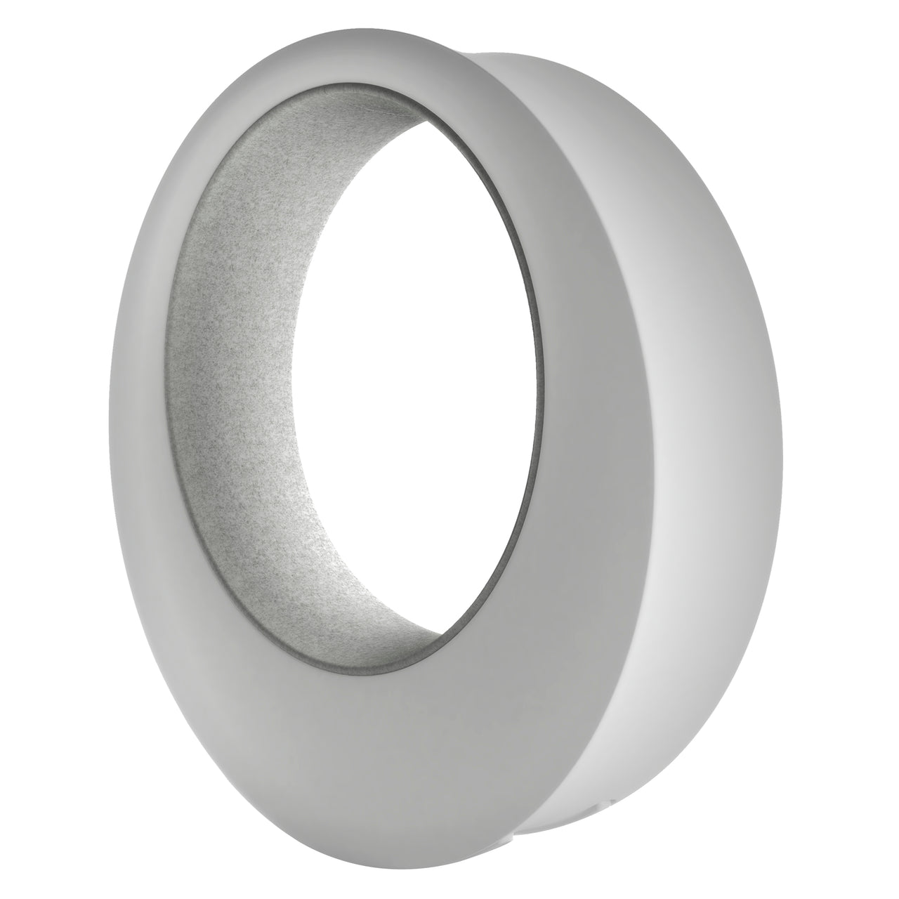 O. Rocking Chair: Upholstered + Light Grey + Divina Melange 120