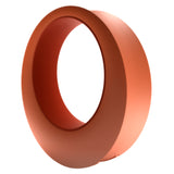 O. Rocking Chair: Upholstered + Terracotta + Divina 552