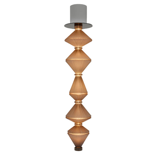 Oïphorique Hanging Lamp: Kinetic + High + Light Grey