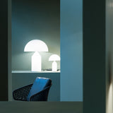 Atollo Table Lamp: Glass